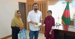নতুন কুঁড়ির কাবাডি খেলোয়াড় মিথিলাকে আর্থিক সহায়তা দিলেন ক্রীড়া প্রতিমন্ত্রী
